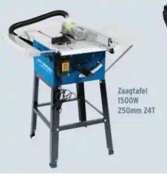 Zaagtafel 1500W 250mm 24T