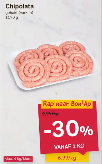 Bon Ap Chipolata aanbieding