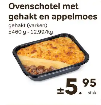 Bon Ap Ovenschotel met gehakt en appelmoes aanbieding