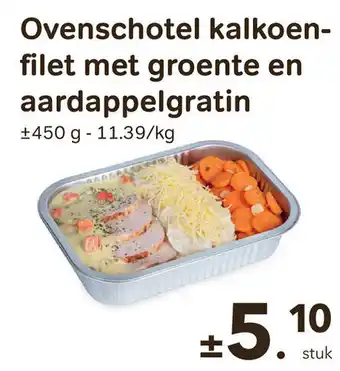 Bon Ap Ovenschotel kalkoenfilet met groente en aardappelgratin aanbieding