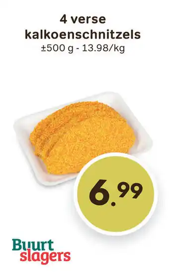 Bon Ap 4 verse kalkoenschnitzels aanbieding