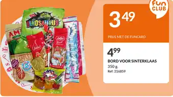BORD VOOR SINTERKLAAS