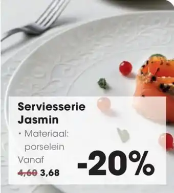 Hanos Serviesserie Jasmin aanbieding