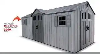 Tuinhuizen in hdpe neptun
