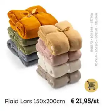 Plaid Lars 150 x 200cm