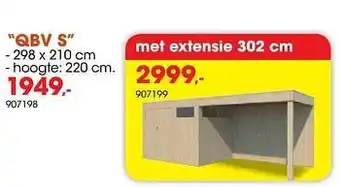 Hubo Tuinhuis qbv s aanbieding