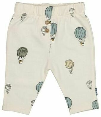 HEMA HEMA Newborn Sweatbroek Luchtballonnen Gebroken Wit (gebroken wit) aanbieding