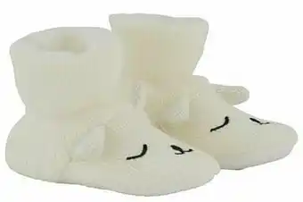 HEMA Baby Sloffen Dier Gebroken Wit (gebroken wit)