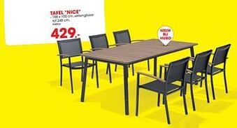 Hubo Tafel nice aanbieding