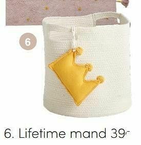 Baby & Tiener Lifetime mand aanbieding