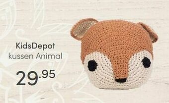 Baby & Tiener Kidsdepot kussen animal aanbieding
