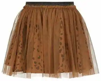 HEMA HEMA Kinderrok Met Tule Animal Bruin (bruin) aanbieding