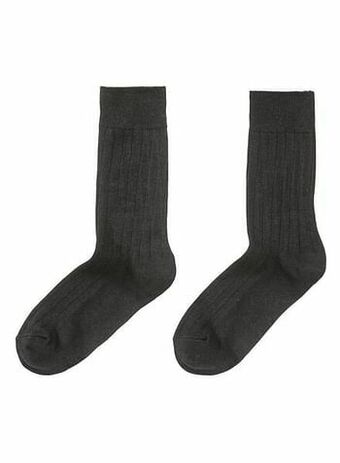 HEMA HEMA 2-pak Herensokken Zwart (zwart) aanbieding