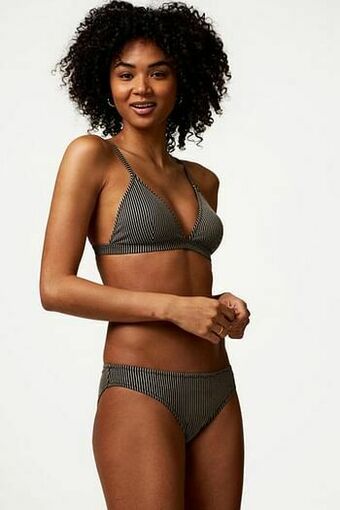 HEMA Dames Bikinibroekje - Glitter Zwart (zwart)