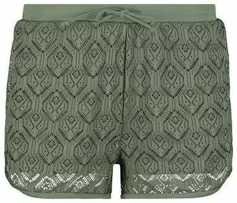 HEMA HEMA Dames Zwemshort Legergroen (legergroen) aanbieding