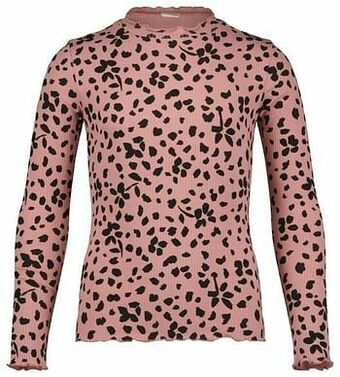HEMA Kinder T-shirt Rib Roze (roze)