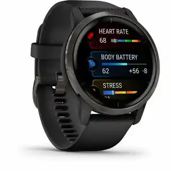 Decathlon Smartwatch venu 2 zwart aanbieding