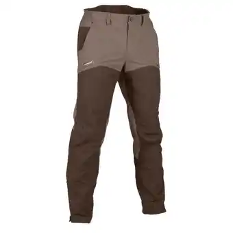Decathlon Waterdichte jachtbroek renfort 520 bruin aanbieding