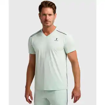 Decathlon Performance tennis/padel t-shirt heren mint aanbieding