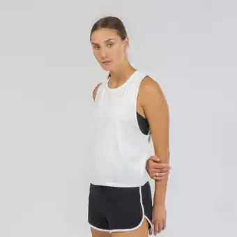 Decathlon Top voor streetdance dames gebroken wit aanbieding