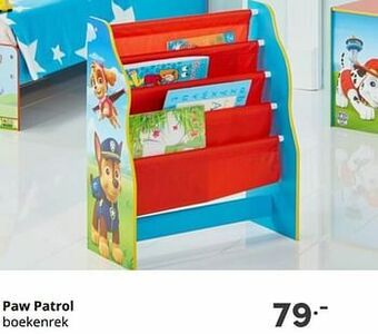 Paw patrol boekenrek
