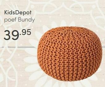 Baby & Tiener Kidsdepot poef bundy aanbieding