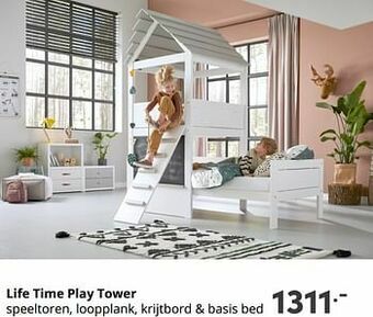 Baby & Tiener Life time play tower aanbieding