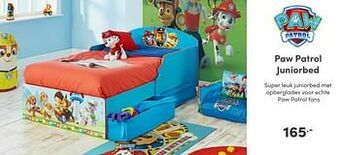 Paw patrol juniorbed