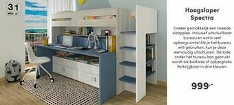 Baby & Tiener Hoogslaper spectra aanbieding