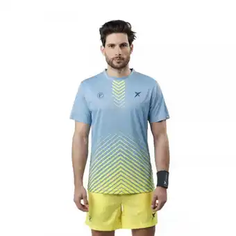 Decathlon Padel drop shot bentor lima t-shirt met korte mouwen blauwe kleur aanbieding