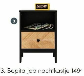 Bopita job nachtkastje