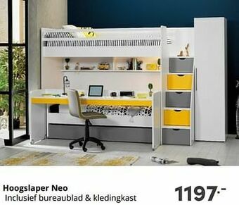 Baby & Tiener Hoogslaper neo aanbieding
