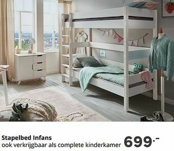 Stapelbed infans
