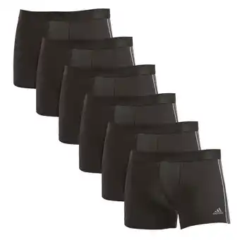 Decathlon Retro short / pant heren - 6 pack active flex cotton 3 stripes aanbieding