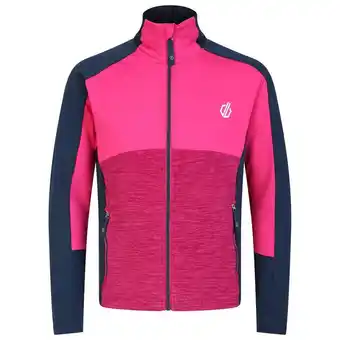 Decathlon Exception core stretch wandelfleece met hele rits voor kinderen aanbieding