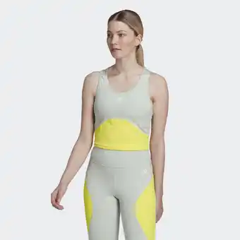 Decathlon Aeroready train hiit crop tanktop aanbieding