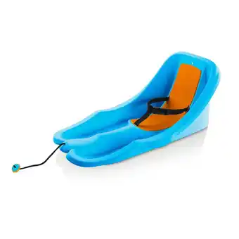Decathlon Baby slee - met veiligheidsharnas en touw om de slee te trekken aanbieding