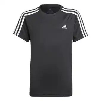 Decathlon Designed 2 move 3-stripes t-shirt aanbieding