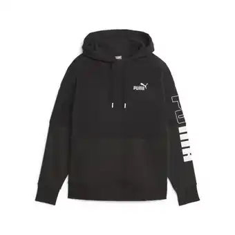 Decathlon Puma power winterised hoodie voor dames puma black aanbieding