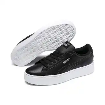 Decathlon Puma vikky stacked sportschoenen voor dames puma black aanbieding