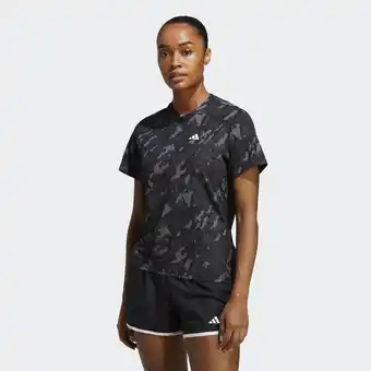 Decathlon Own the run camo running t-shirt aanbieding