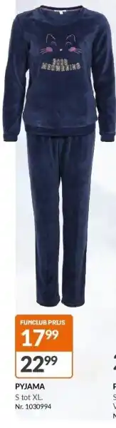 Fun Pyjama aanbieding