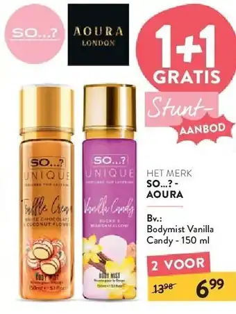 Di Bodymist vanilla candy - 150 ml aanbieding