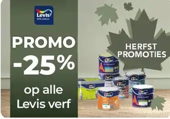 Europoint Op alle levis verf aanbieding