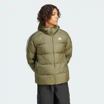 Decathlon Essentials midweight donsjack met capuchon aanbieding