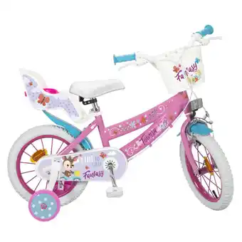 Decathlon Toimsa | kinderfiets | fantasy walk | aluminium | roze | girls' | aanbieding