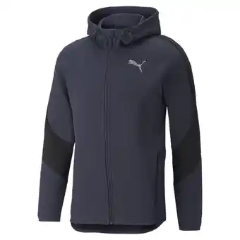 Decathlon Evostripe hoodie met rits voor heren puma aanbieding