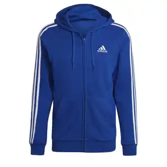 Decathlon Essentials french terry 3-stripes vest aanbieding