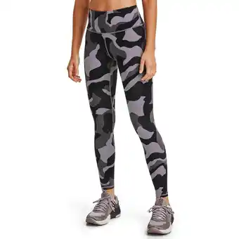 Decathlon Leggings vrouw under armour rush camo aanbieding