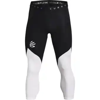 Decathlon Legging under armour 3/4 curry undrtd aanbieding